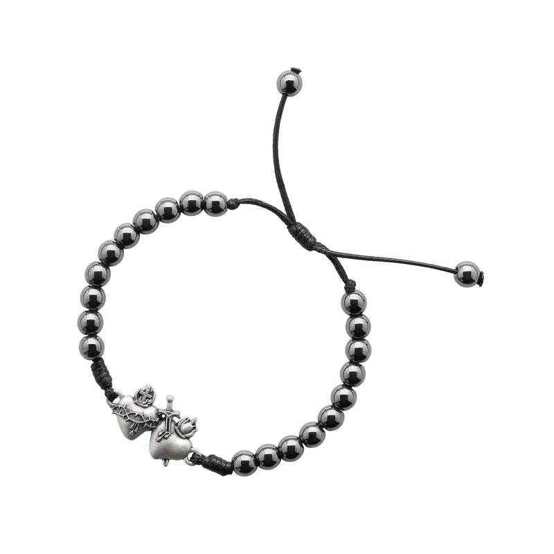 PULSEIRA REG HEMATITA 6MM SAGRADOS CORACOES PV