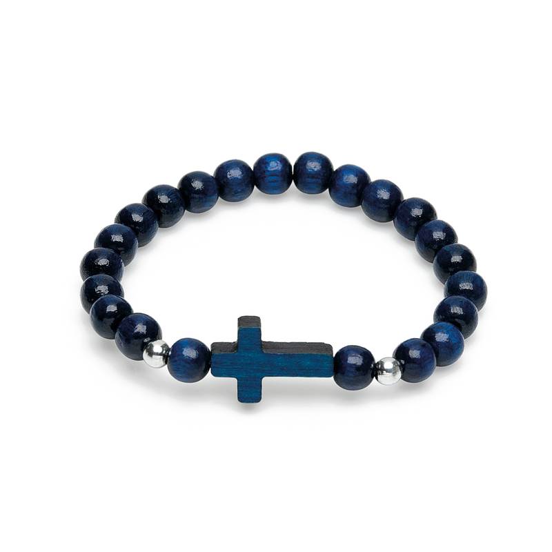 DEZENA DE PORTA/BERCO INFANTIL 12MM ANJO DA GUARDA 007 FITA AZUL