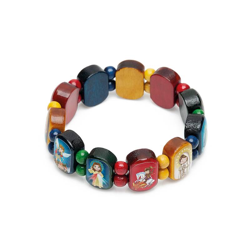 PULSEIRA INFANTIL MAD MULTICOR C/11 OVAL DEVOCAO