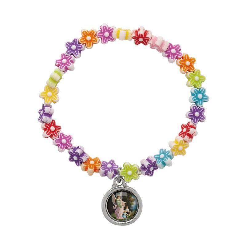 PULSEIRA INFANTIL FLORES COLOR