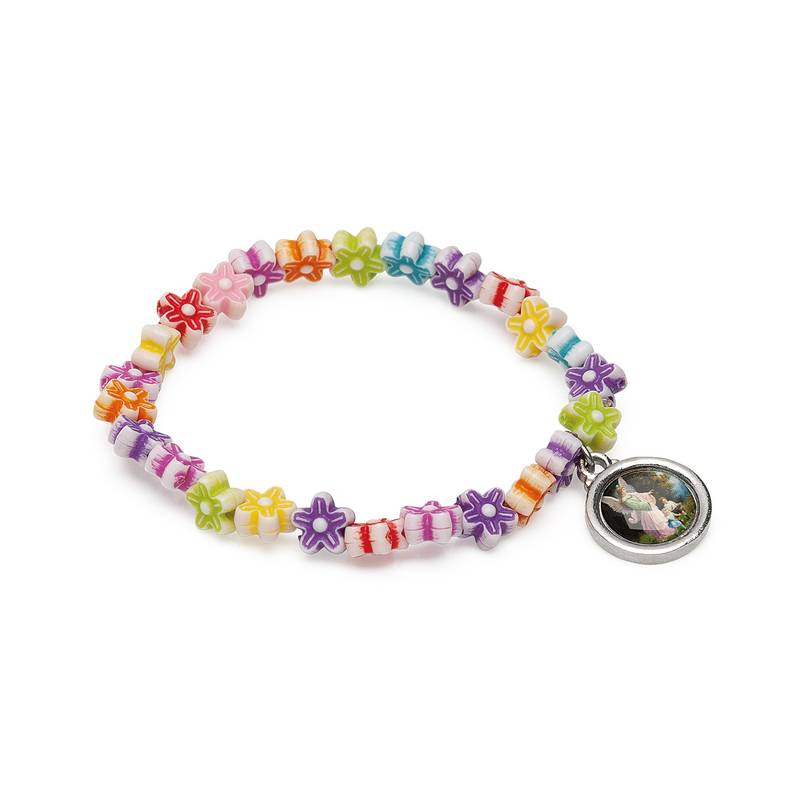 PULSEIRA INFANTIL FLORES COLOR