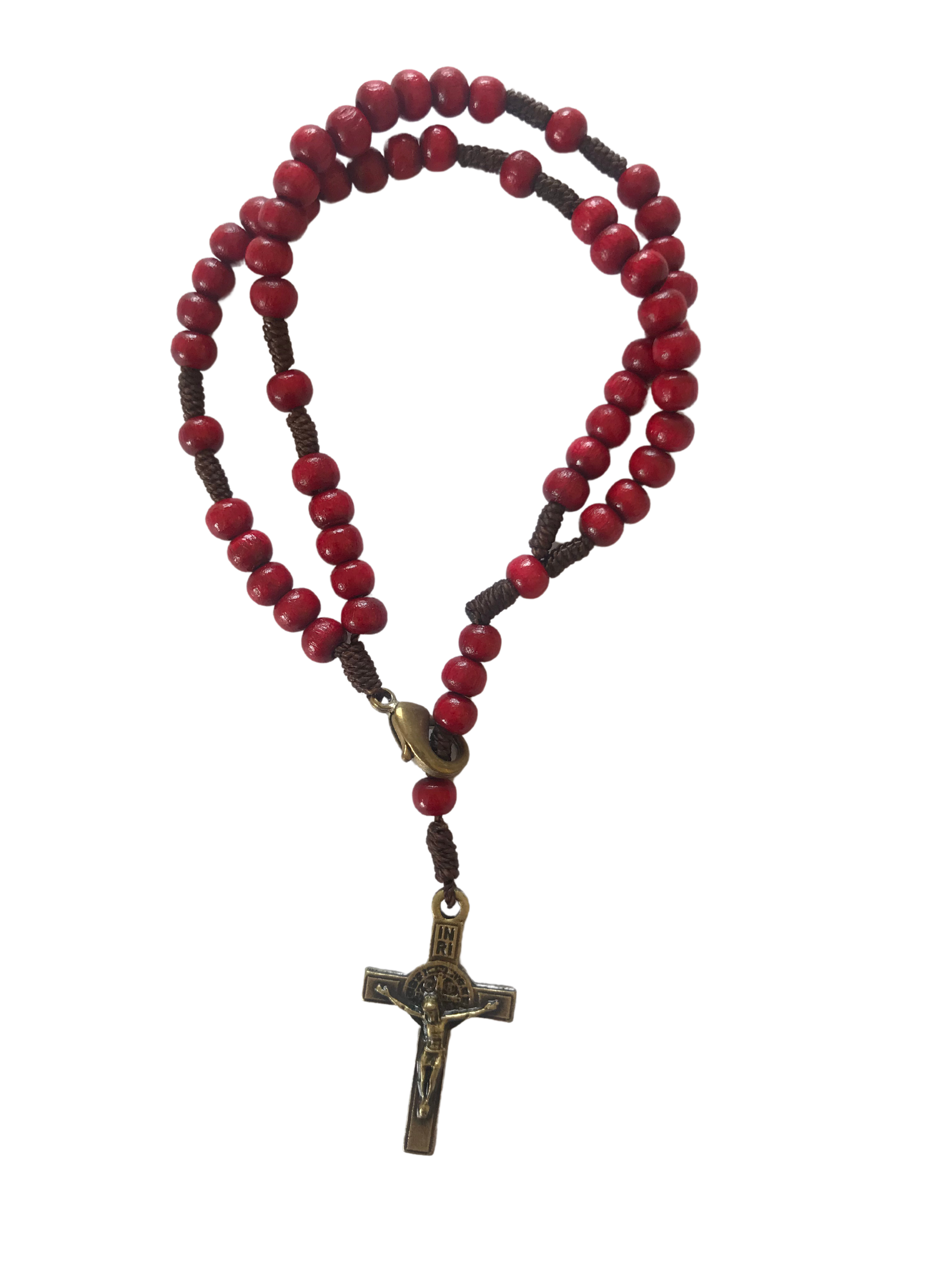 PULSEIRA TERCO ACAMPAMENTO MAD 4MM VERMELHA