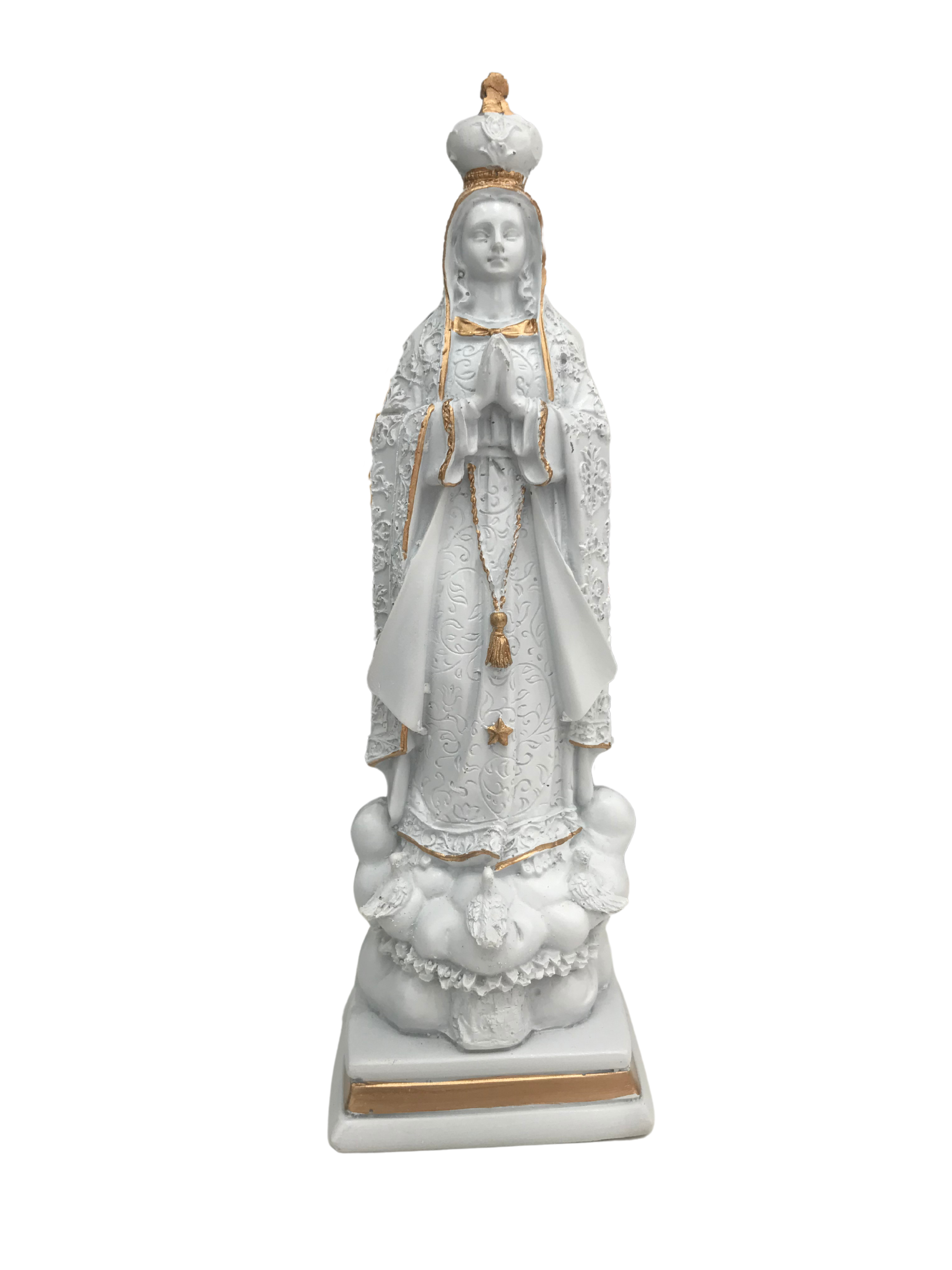IMAGEM N.S.FATIMA 20CM RESINA OFF SANCTUS