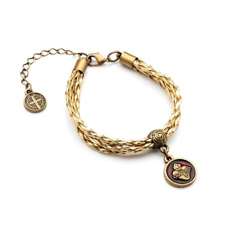 PULSEIRA CORDAO TRANC DOUR SAG COR JESUS OV RES COLOR