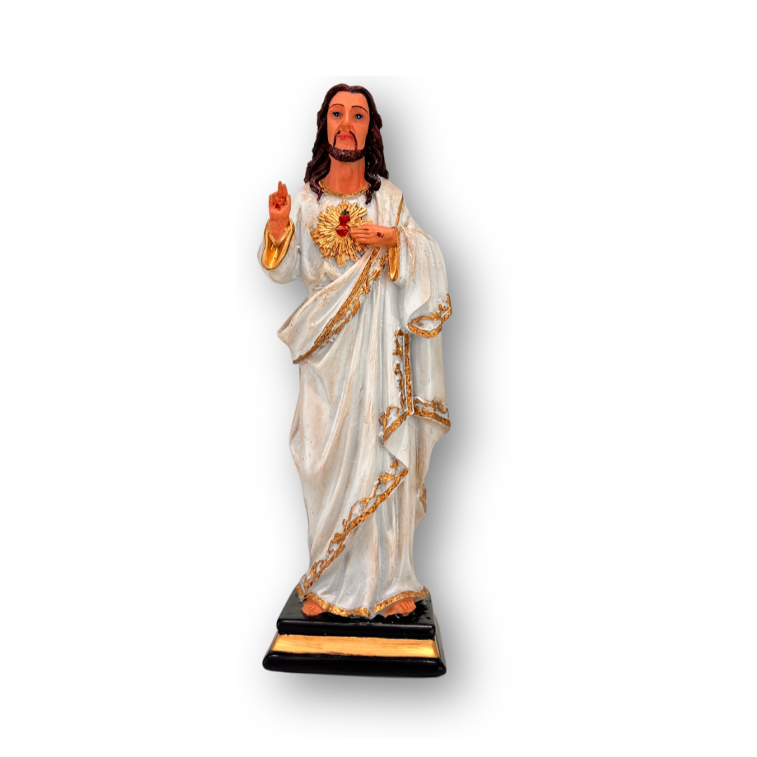 Imagem do Sagrado Coração de Jesus 20 cm de altura