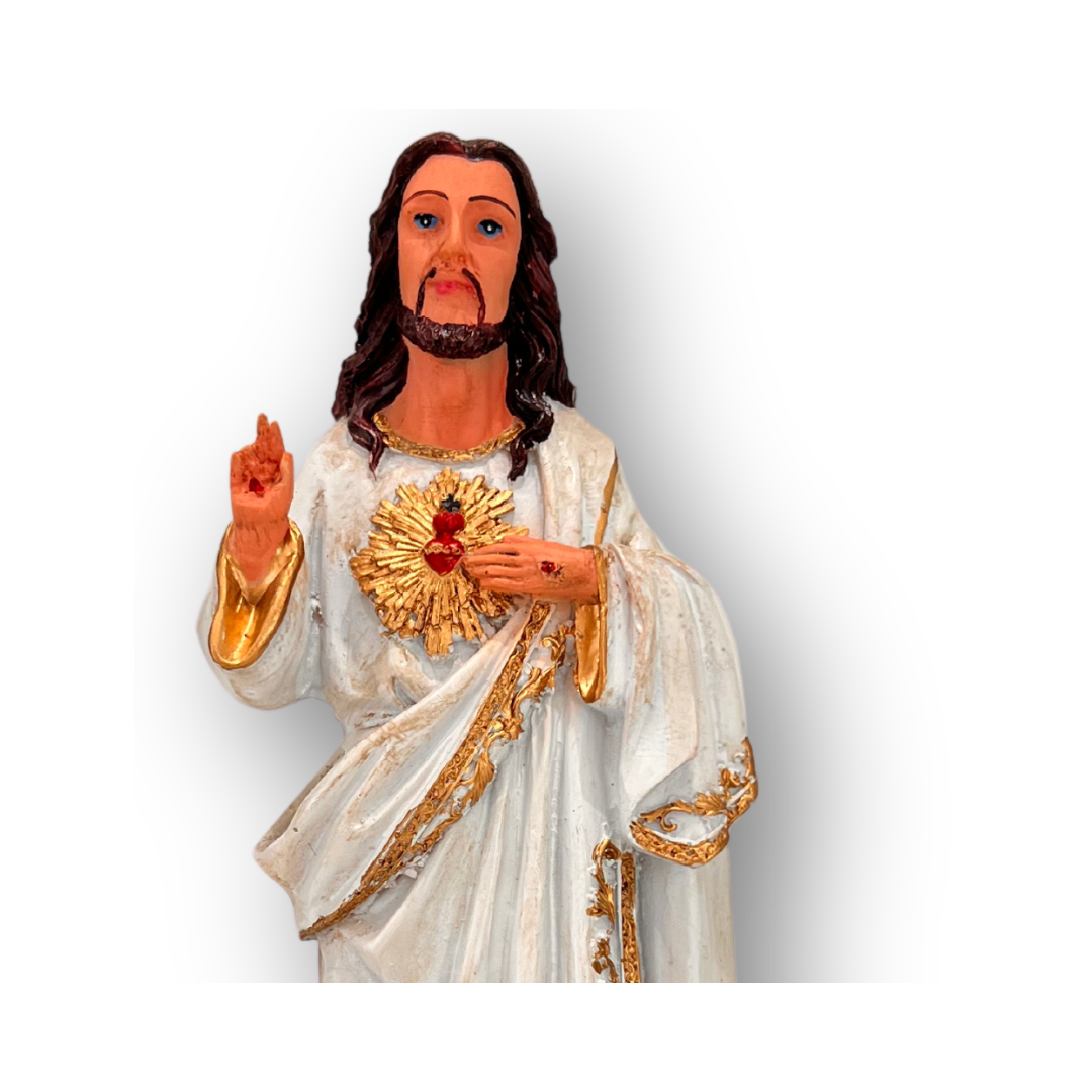 Imagem do Sagrado Coração de Jesus 20 cm de altura