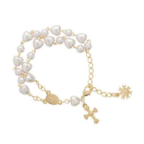 PULSEIRA DUAS DEZENAS PEROLA CORACAO (CARTELA)