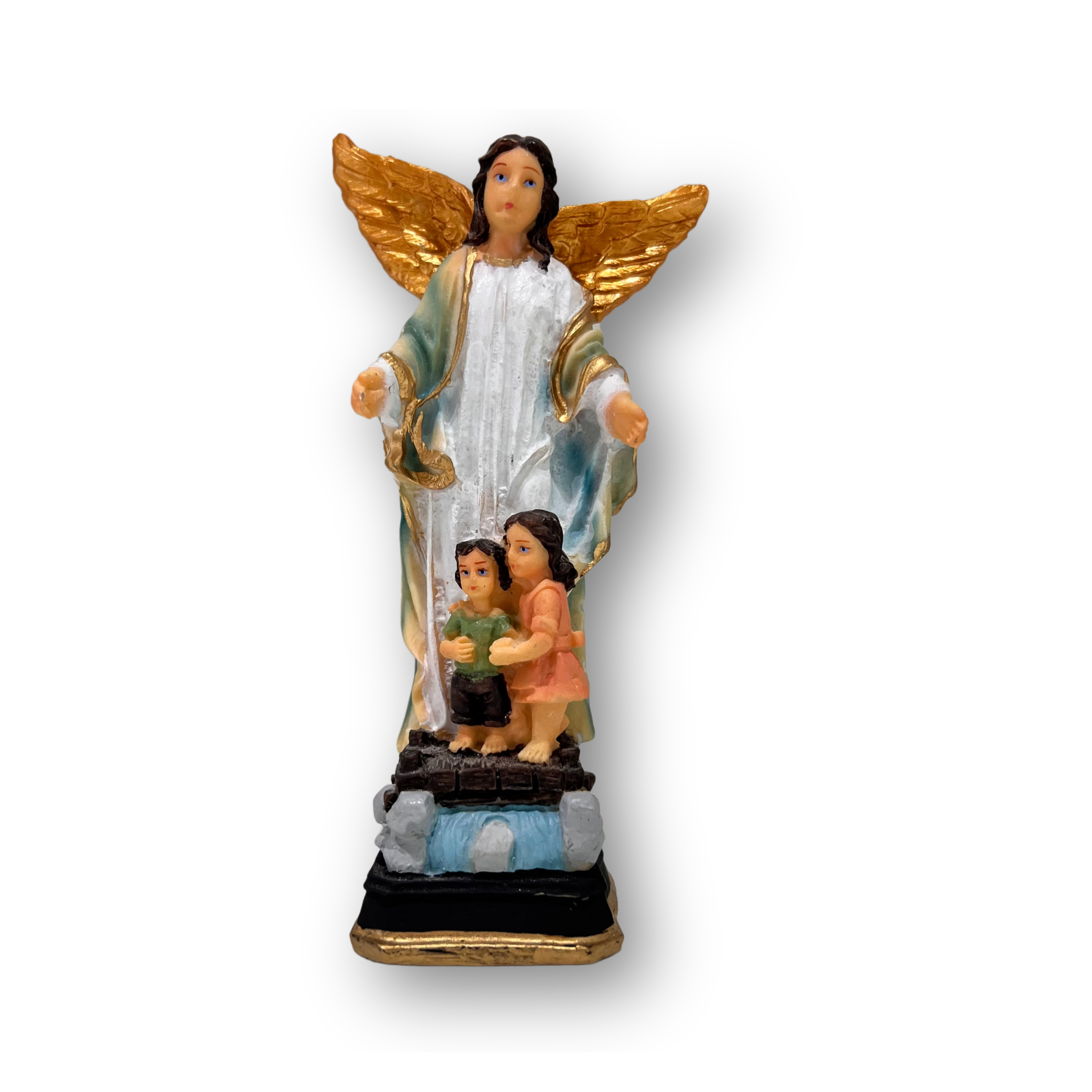 Imagem do Anjo da Guarda, com 15,5 cm de altura