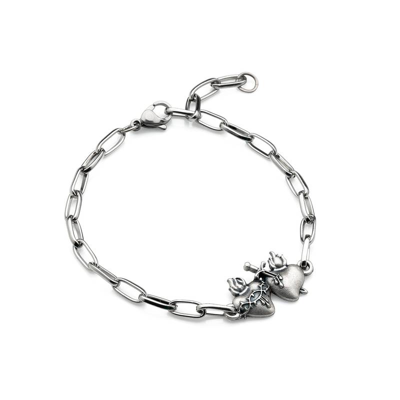 PULSEIRA CORRENTE INOX SAGRADOS CORACOES PV