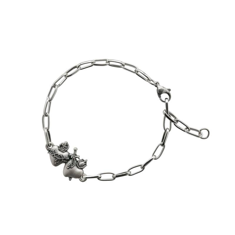 PULSEIRA CORRENTE INOX SAGRADOS CORACOES PV