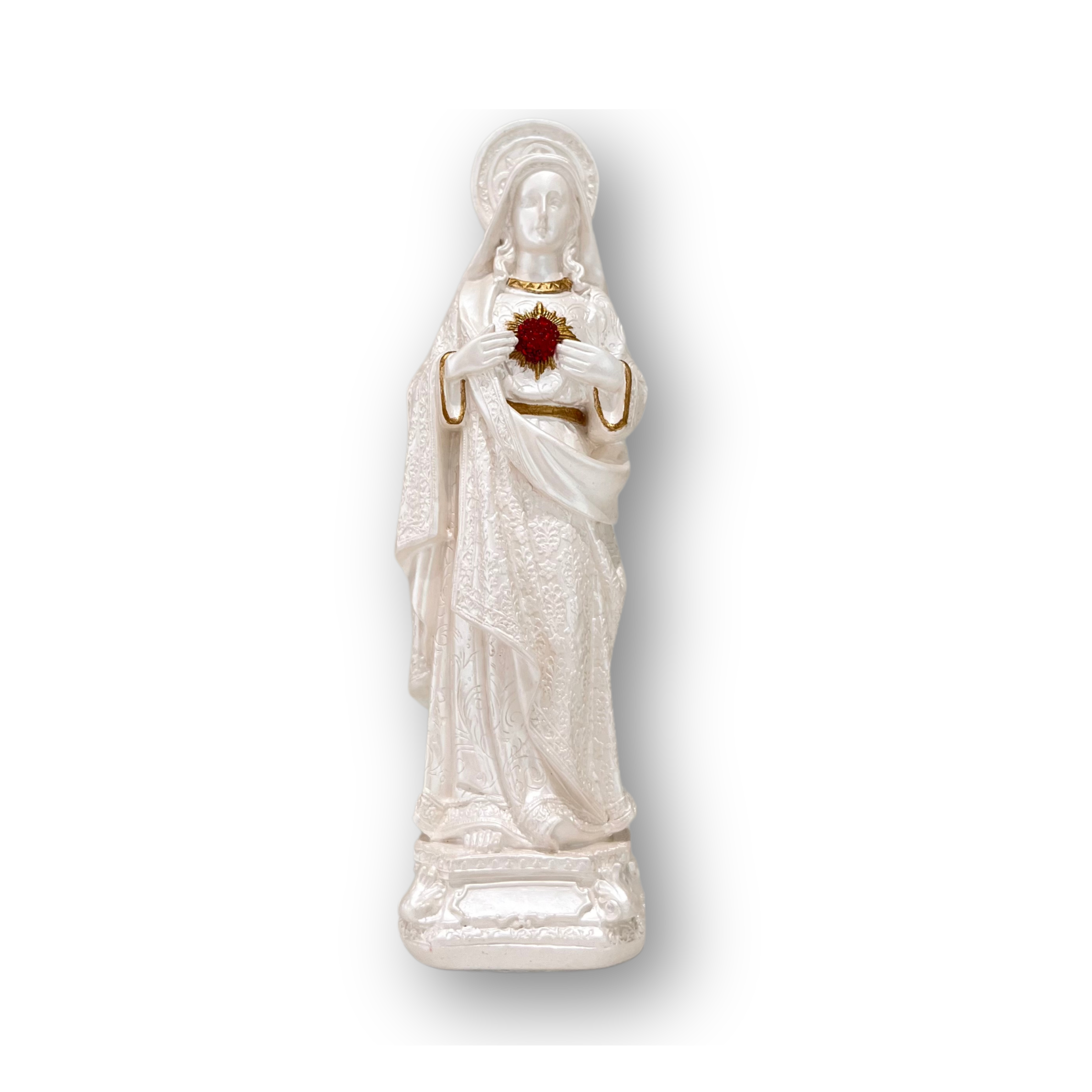 Imagem do Sagrado Coração de Maria, com 30 cm de altura