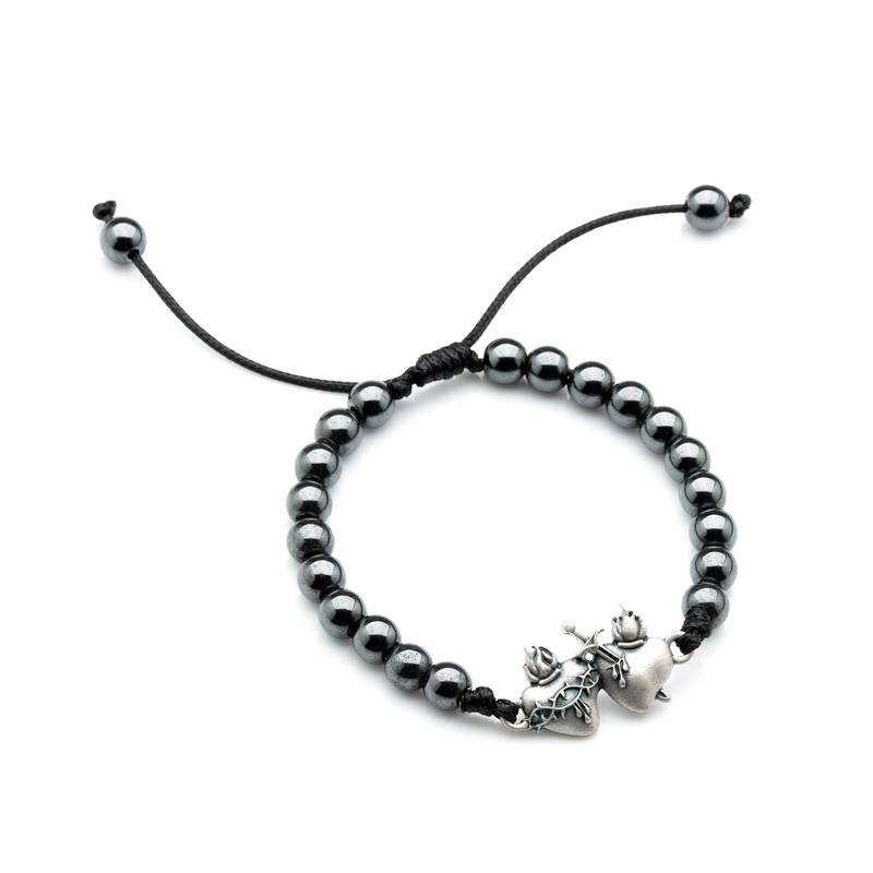 PULSEIRA REG HEMATITA 6MM SAGRADOS CORACOES PV