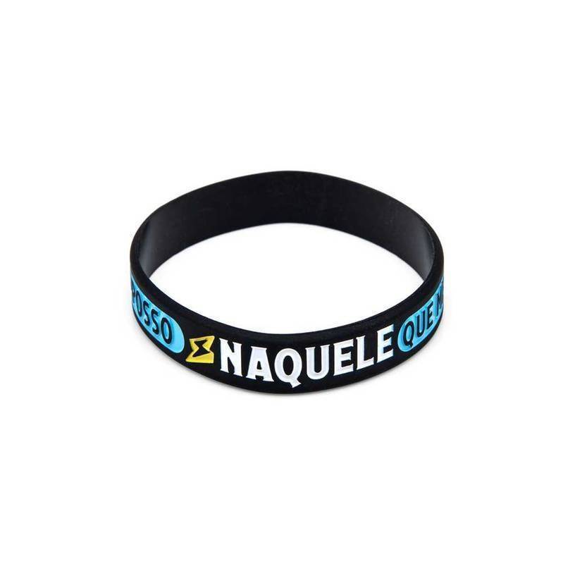 Pulseira Silicone Tudo Posso Naquele Que Me Fortalece!