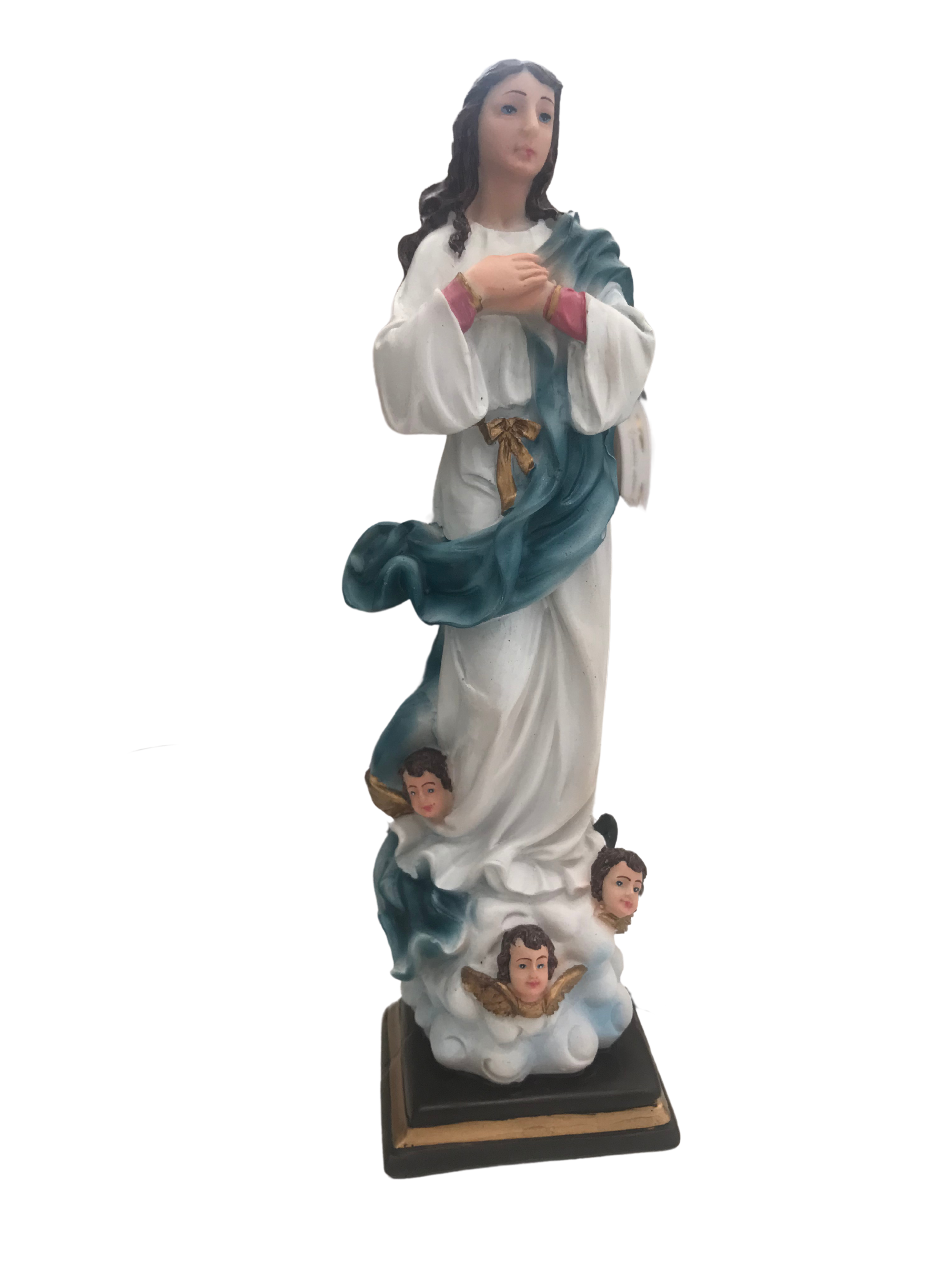 IMAGEM N.S.CONCEICAO 30CM RESINA TRADICIONAL SANCTUS
