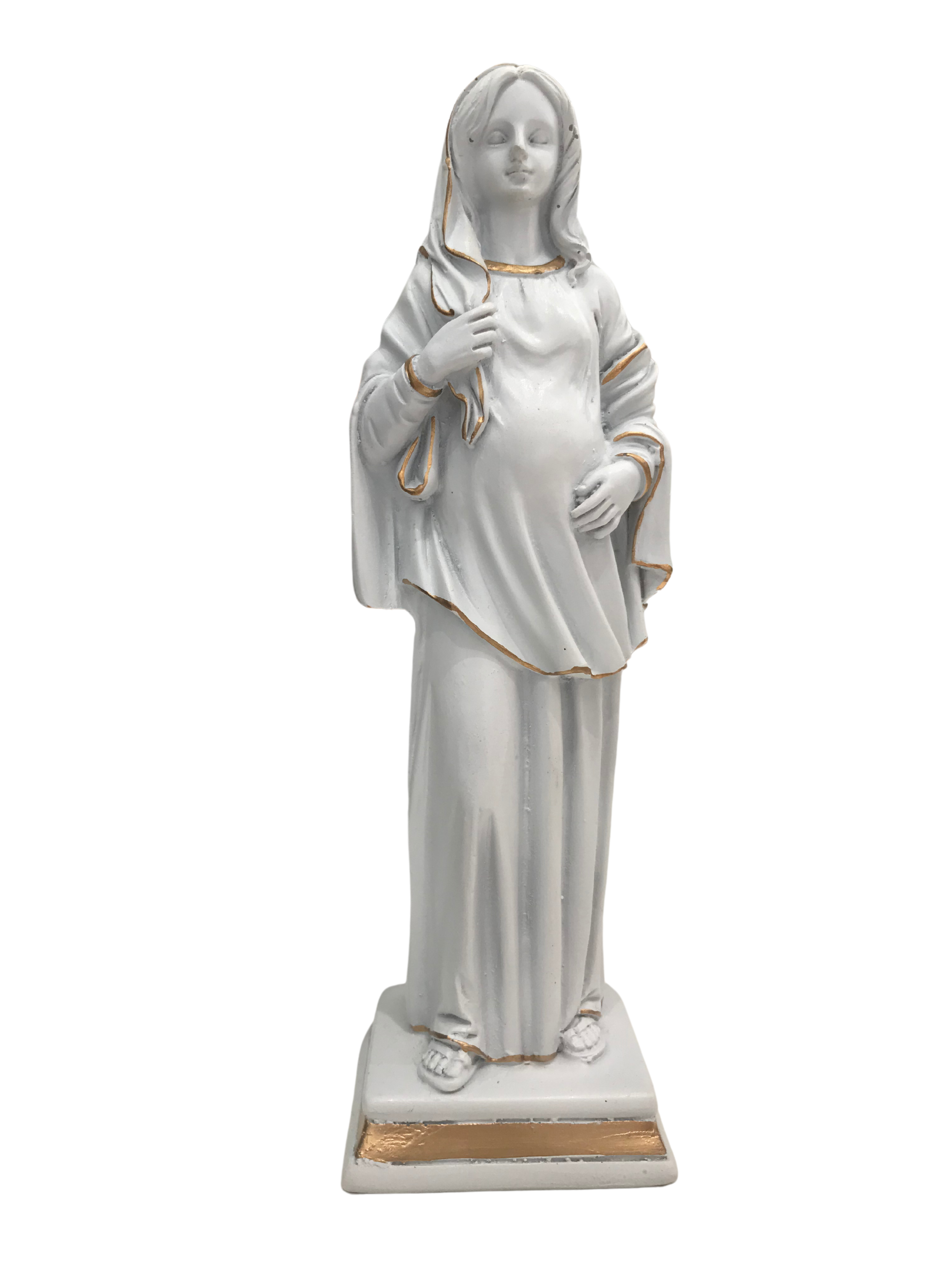 IMAGEM N.S.GRAVIDA 20CM RESINA OFF SANCTUS