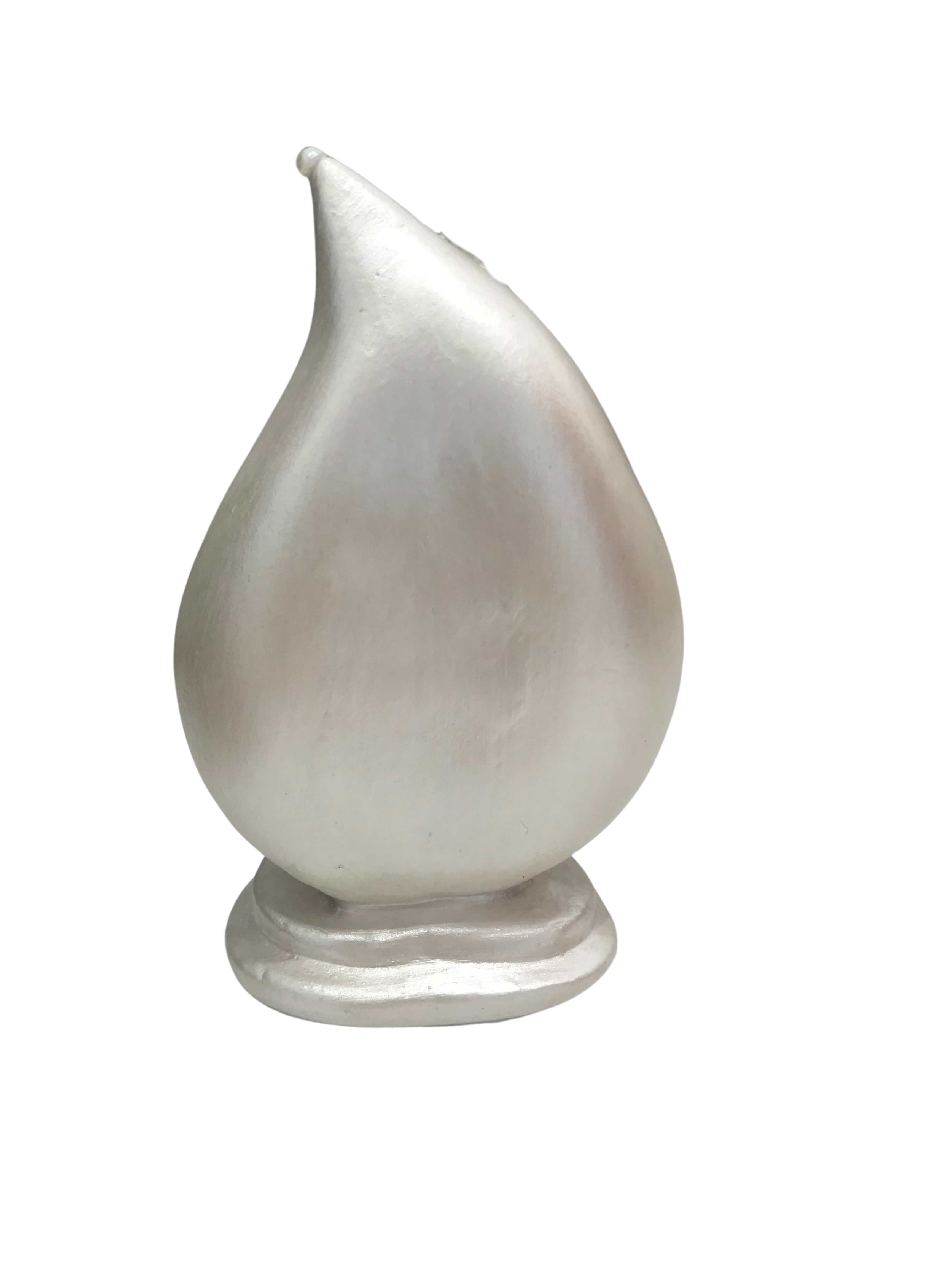NS AP DE 14CM ORATORIO EM GOTA BRANCO E DOURADO
