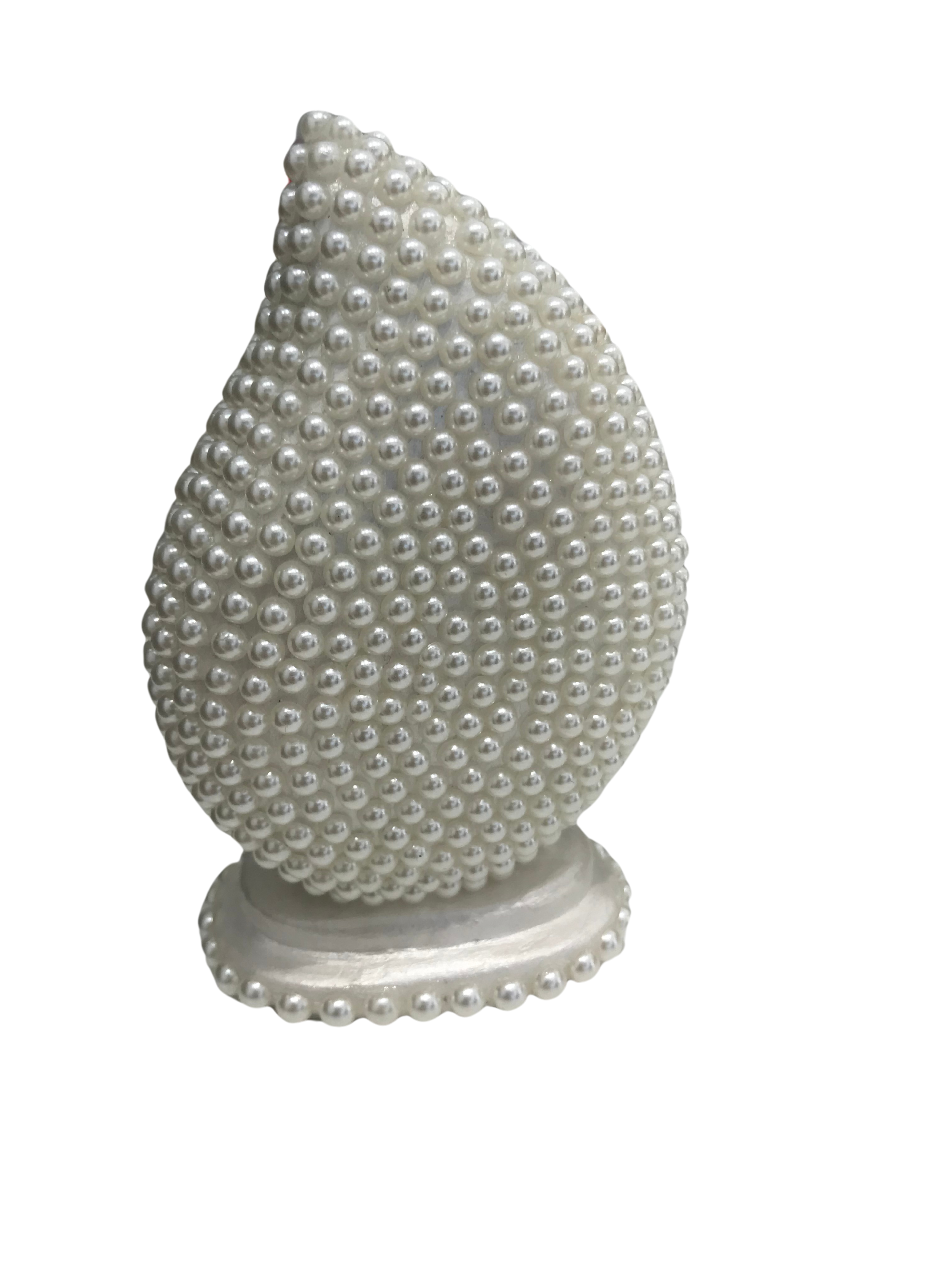 NS AP DE 14CM ORATORIO EM GOTA DECORADA EM PEROLAS
