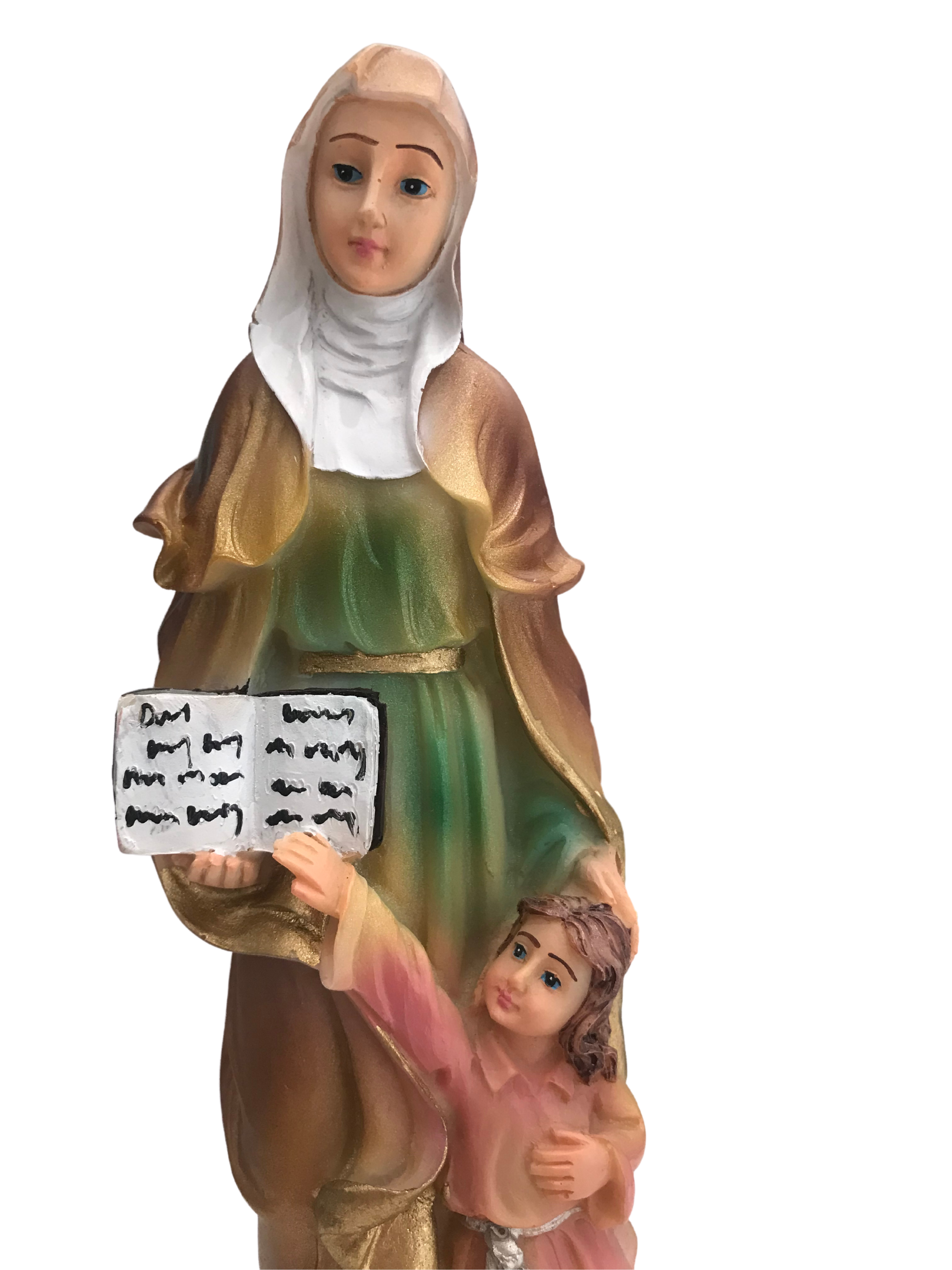 IMAGEM S.ANA 20CM RESINA TRADICIONAL SANCTUS